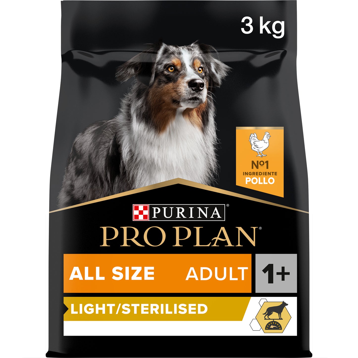 Purina Pro Plan Light  All Sizes Adult, Dry Dog food with Chicken