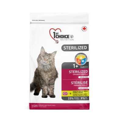 1st Choice Sterilized Grain free Chicken formula (Adult) 2.4 Kg