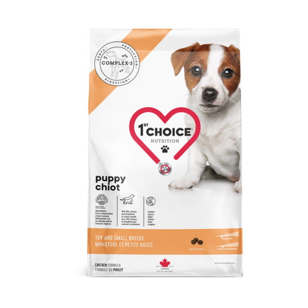 1st Choice Puppy - Toy and small breeds - Chicken formula 340gm