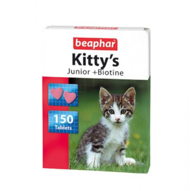 Beaphar Kittys Biotine for Kittens 150pcs