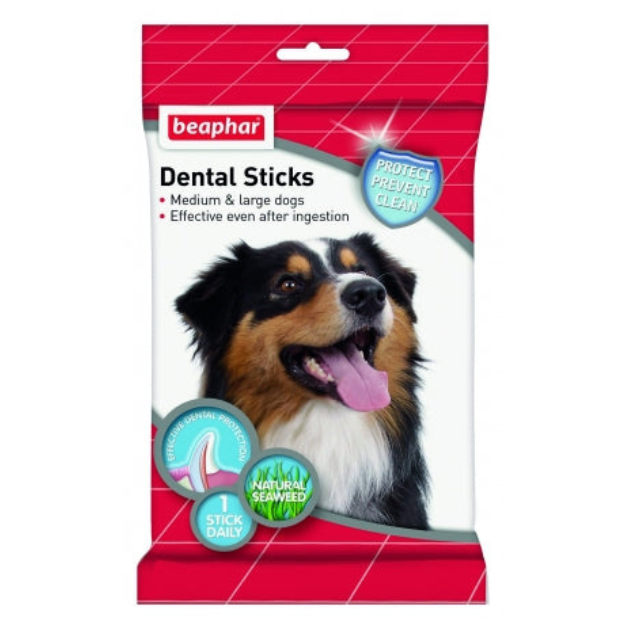 Beaphar Dental Sticks - Medium & Large Dogs