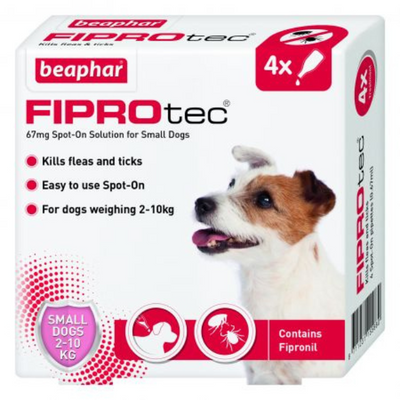 Beaphar Fiprotec for Small Dog - 4 Pipettes