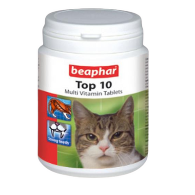 Beaphar Top 10 Cat Multi-Vitamins 180 tab