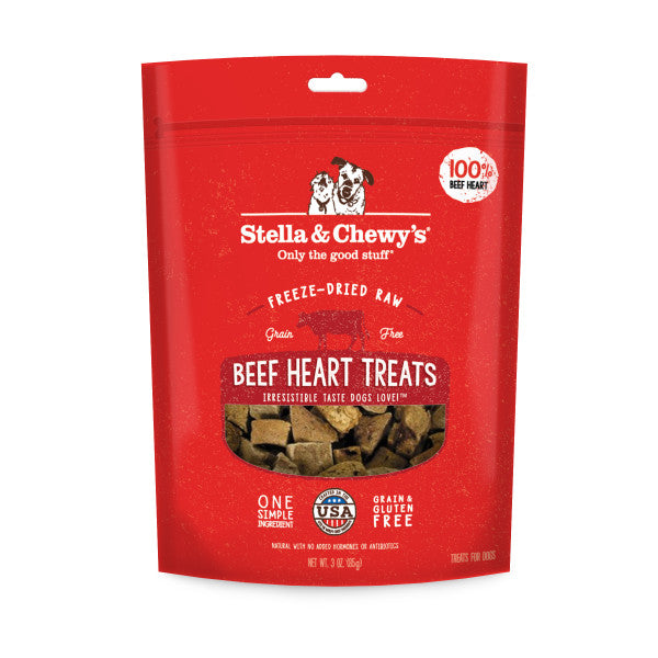 Stella & Chewy's Beef Heart Treats - 3 oz