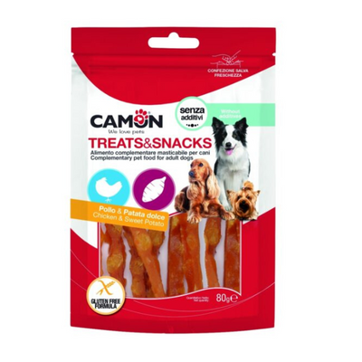 Camon Chicken & Sweet Potato Stick (80G)-14Pcs