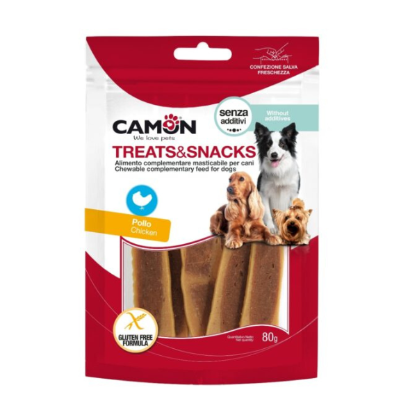 Camon Chicken Meat and Liver Strips (80G)