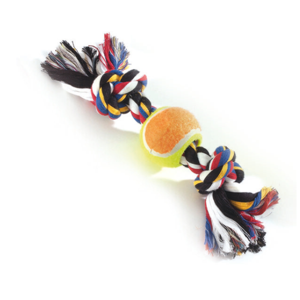 Camon Cotton Rope Bone with Ball-26Cmx120G