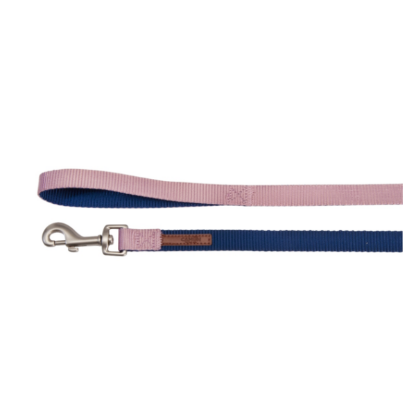 Camon Dog Leash- Doublepremium Blue/Pink (10X1200Mm)