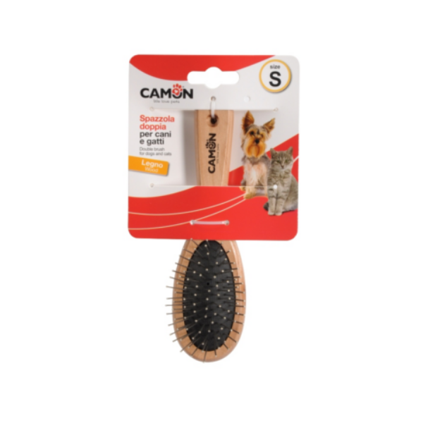 Camon Double Wooden Brush-Small