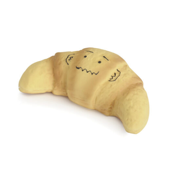 Camon Latex Brioche with Pp Filling Material and Squeaker Dog Toy