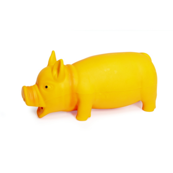 Camon Latex Toy Walking Pig with Wadding and Sound-15Cm