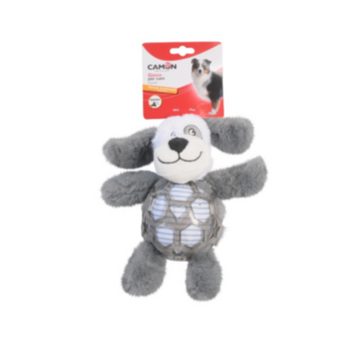 Camon Plush Elephant and Dog with Tpr Ball and Squeaker