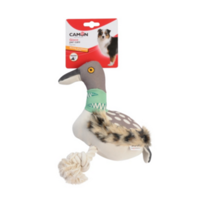 Camon Plush Birds with Rope and Squeaker