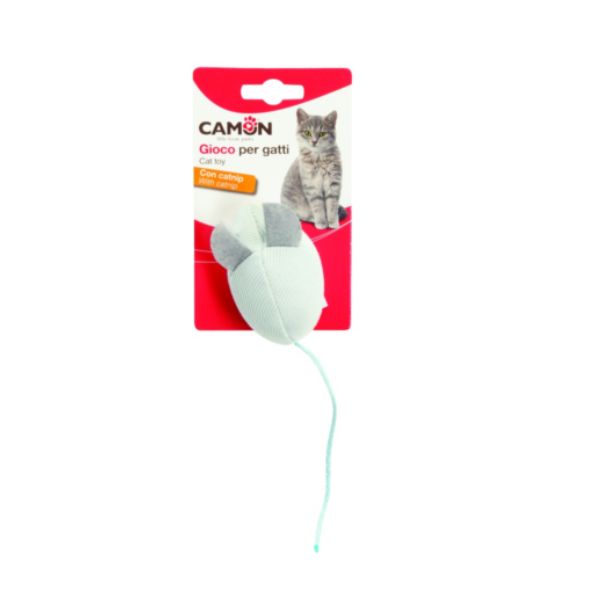 Camon Topino Fabric Cat Toy with Mouse -8Cm