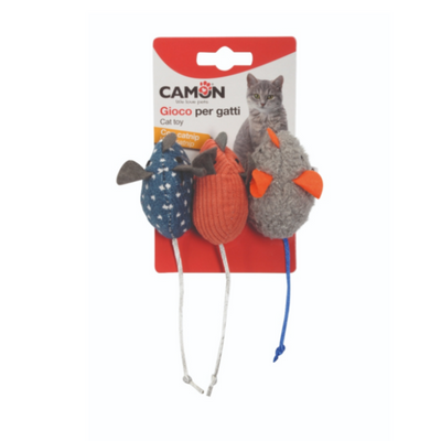 Camon Cat Toy – Mice (3Pcs)