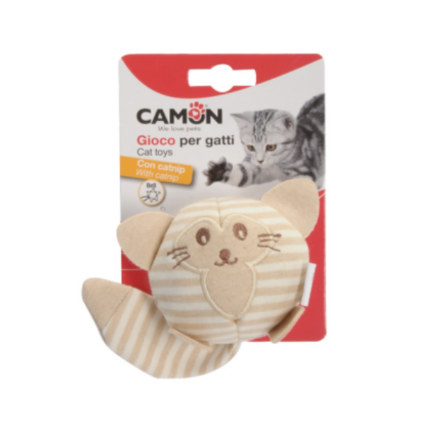 Camon Cat Toy – Cat, Mouse and Dog with Bells and Catnip