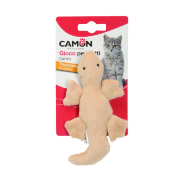 Camon Cat Toy Rustling Gecko