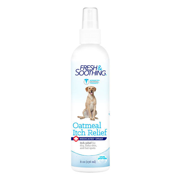 Naturel Promise Fresh & Soothing Oatmeal Itch Relief Medicated Spray for Pets, 8oz