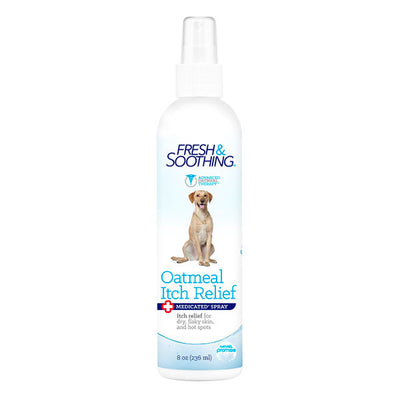 Naturel Promise Fresh & Soothing Oatmeal Itch Relief Medicated Spray for Pets, 8oz