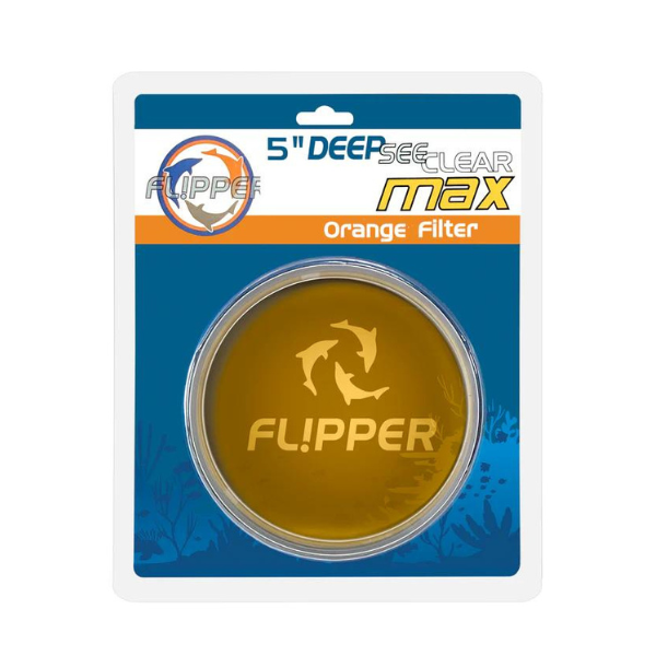 Flipper Deepsee Clear Viewer Max 5″ Orange Filter Lens