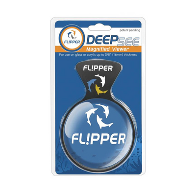 Flipper Deepsee Magnified Magnetic Aquarium Viewer 4″