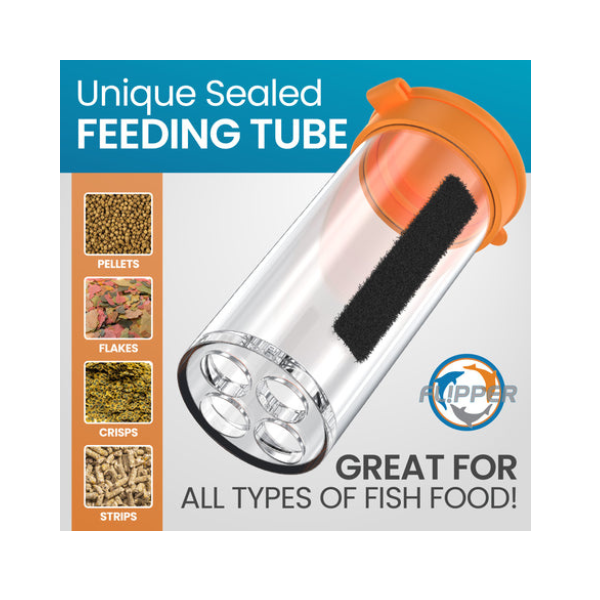 Flipper Feed Aquarium Feeding Kit For Flipper Cleaners