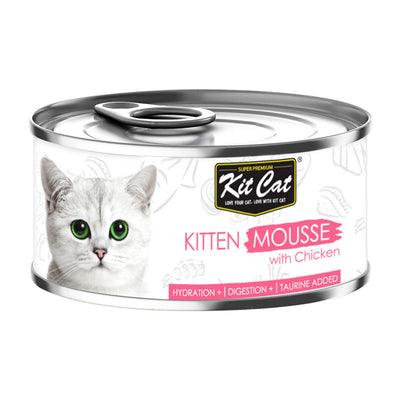 Kit Cat kitten Mousse With Chicken 80g