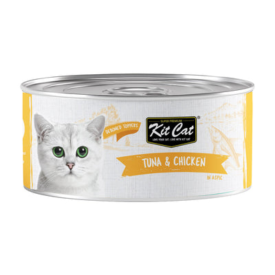 Kit cat-tin- TUNA & CHICKEN 80g