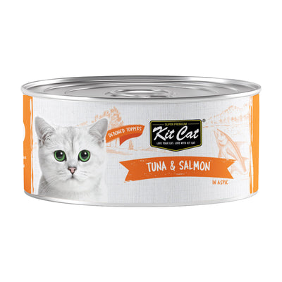 Kit cat-tin-TUNA & SALMON 80g