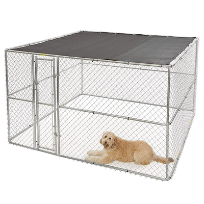 K9 Steel Chain Link Portable Kennel