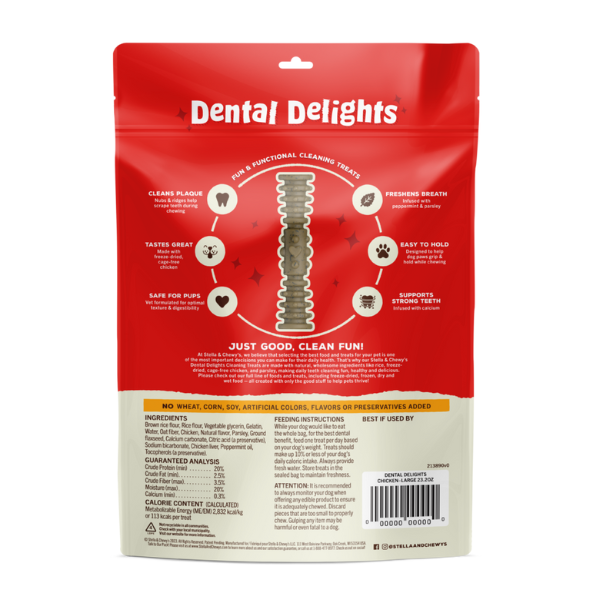 Stella & Chewy’s Dental Delights Extra Small 23 ct