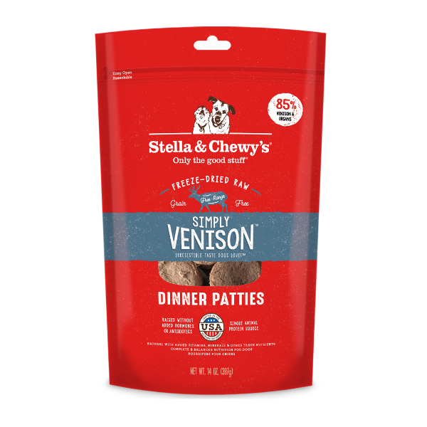 Stella & Chewy's Dog Freeze Dried Simply Venison Dinner