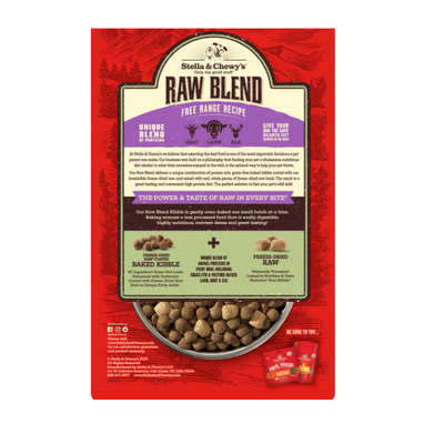 Stella & Chewy's Raw Blend Free Range - Goat, Lamb & Elk Recipe