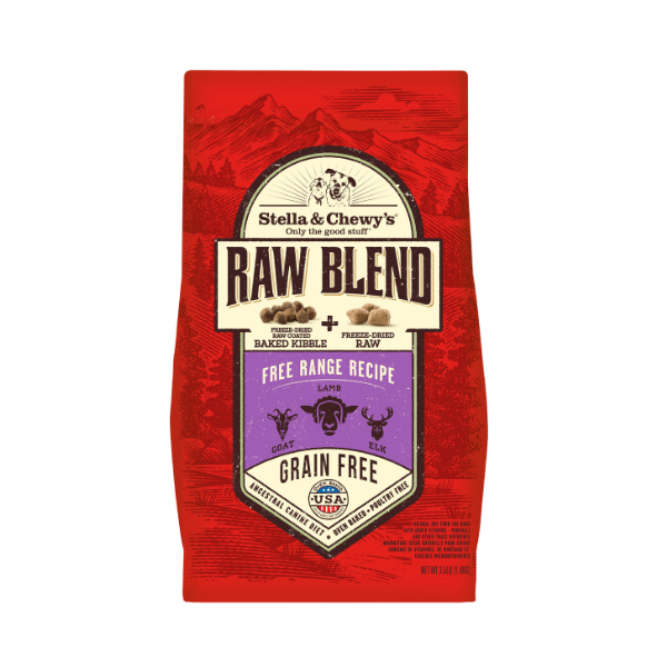 Stella & Chewy's Raw Blend Free Range - Goat, Lamb & Elk Recipe