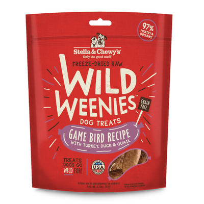 Stella & Chewy's Wild Weenies - Game Bird Recipe 3.25 oz