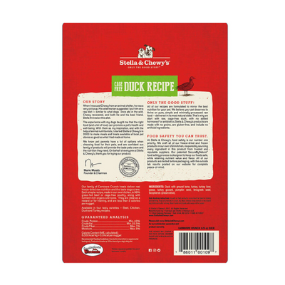 Stella & Chewy's Dog FD Carnivore Crunch - Duck - 3.25 oz