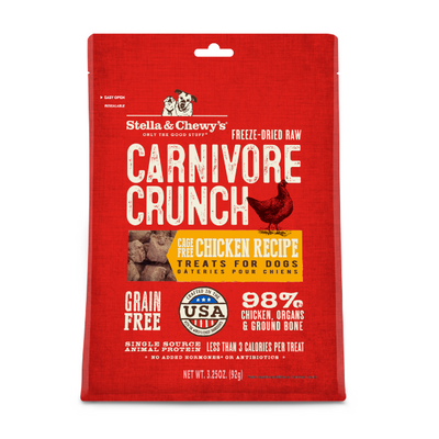 Stella & Chewy's Dog FD Carnivore Crunch - Chicken - 3.25 oz