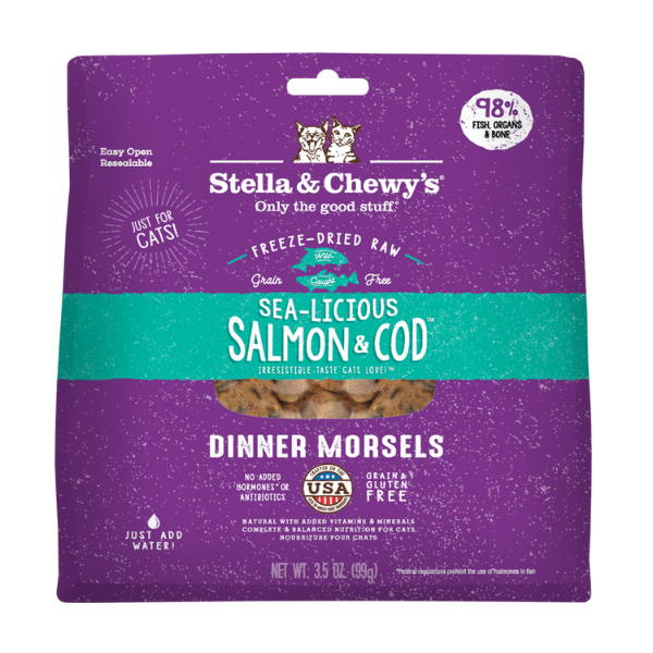 Stella & Chewy's Cat FD Sea-Licious Salmon & Cod