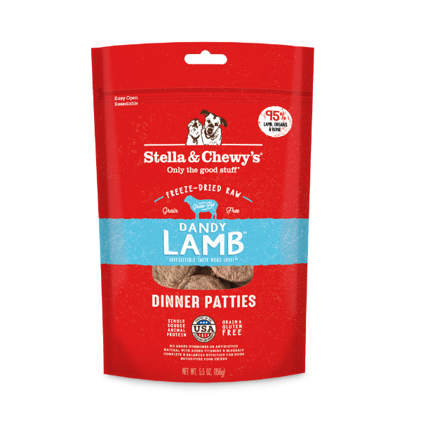 Stella & Chewy's Dog FD Dandy Lamb Patties