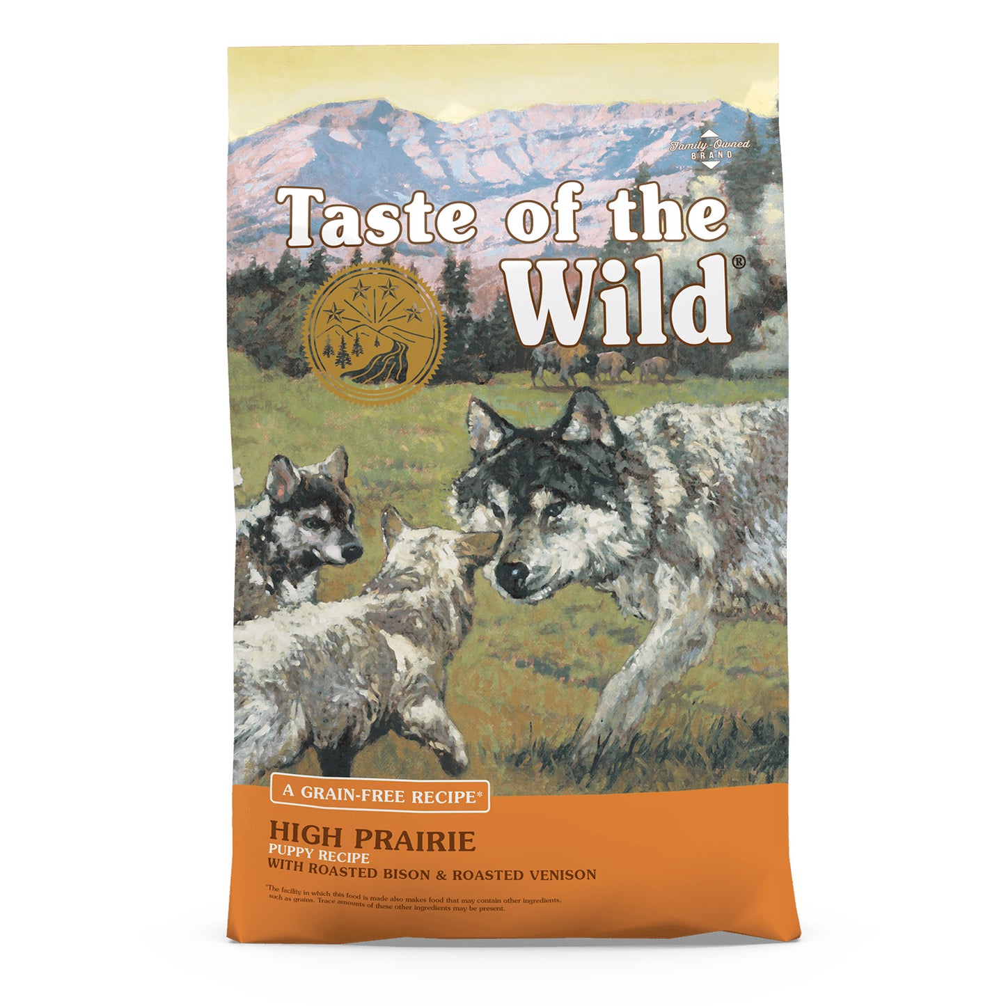 Taste Of Wild High prairie Puppy Recipe with Roasted Bison & Roasted Venison