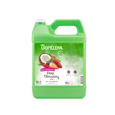 Tropiclean Berry & Coconut Shampoo Deep Cleaning Shampoo