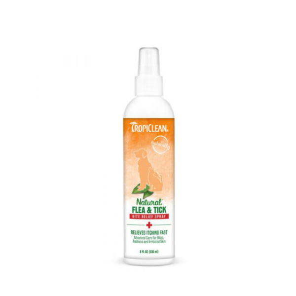 Tropiclean Flea & Tick Bite Relief Spray 8z