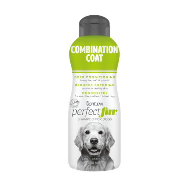 Tropiclean Perfect Fur Combination Coat Shampoo for Dogs- 16oz