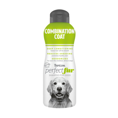 Tropiclean Perfect Fur Combination Coat Shampoo for Dogs- 16oz