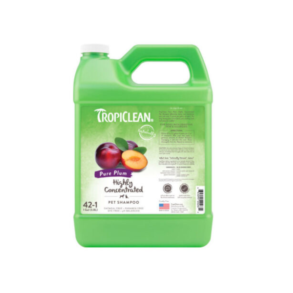 Tropiclean Highly Concentrated Pure Plum Shampoo 42:1