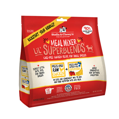 Stella & Chewy's Dog Freeze Dried Chicken Meal Mixer LIL Superblends - 8 oz