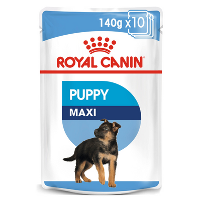 Royal Canin  Size Health Nutrition Maxi Puppy (WET FOOD - Pouches) 10 x 140g