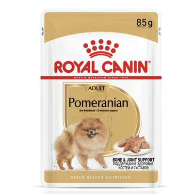 Royal Canin  Breed Health Nutrition Pomeranian (WET FOOD - Pouches) 12 x 85g