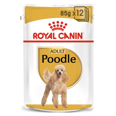 Royal Canin  Breed Health Nutrition Poodle Adult (WET FOOD - Pouches) 12 x 85g