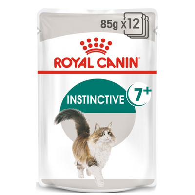 Royal Canin  Feline Health Nutrition Instinctive +7 Gravy (WET FOOD - Pouches) 12 x 85g